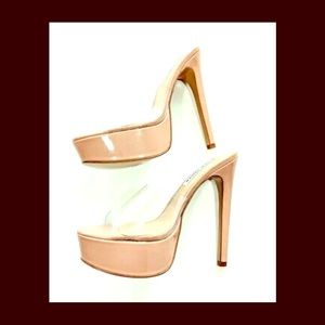 Innocent Blush Patent Translucent stiletto heels
